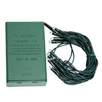 Brite Star 15 Light 5.5' Green Wire Battery Operated Warm White LED Light String